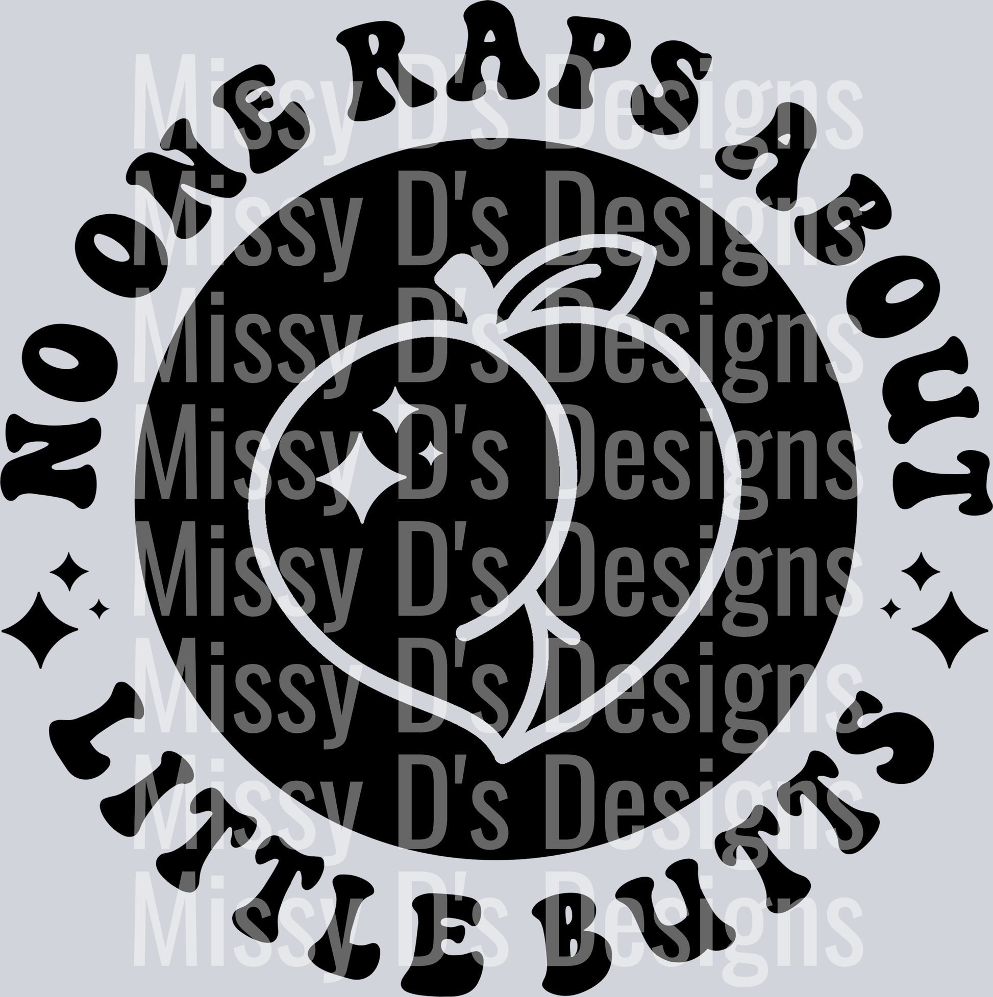 No One Raps About Little Butts Pocket Design