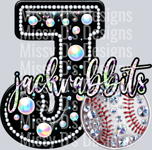 leather baseball jackrabbits