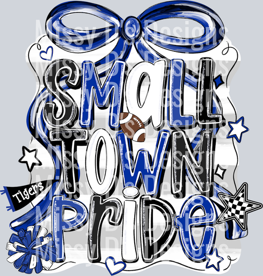 small town pride blue tigers