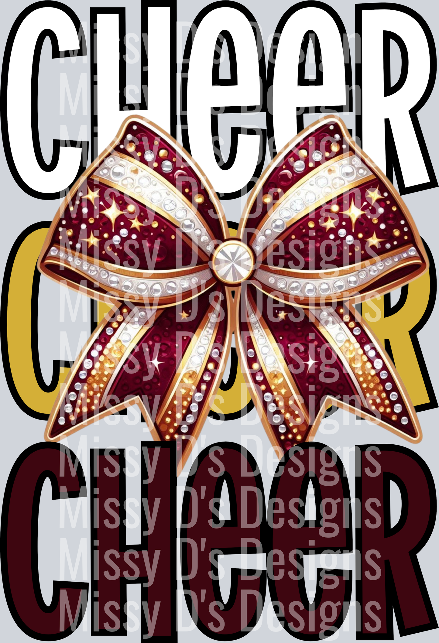 Cheer maroon 2