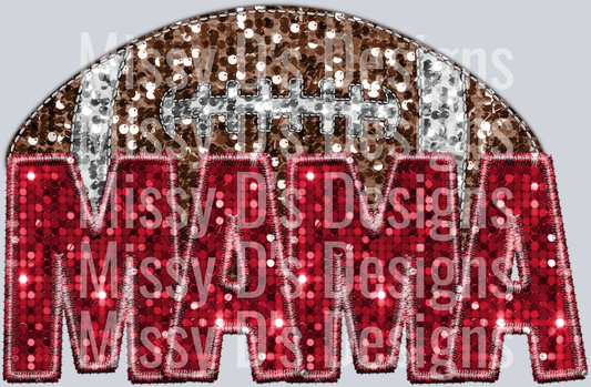 football mama red
