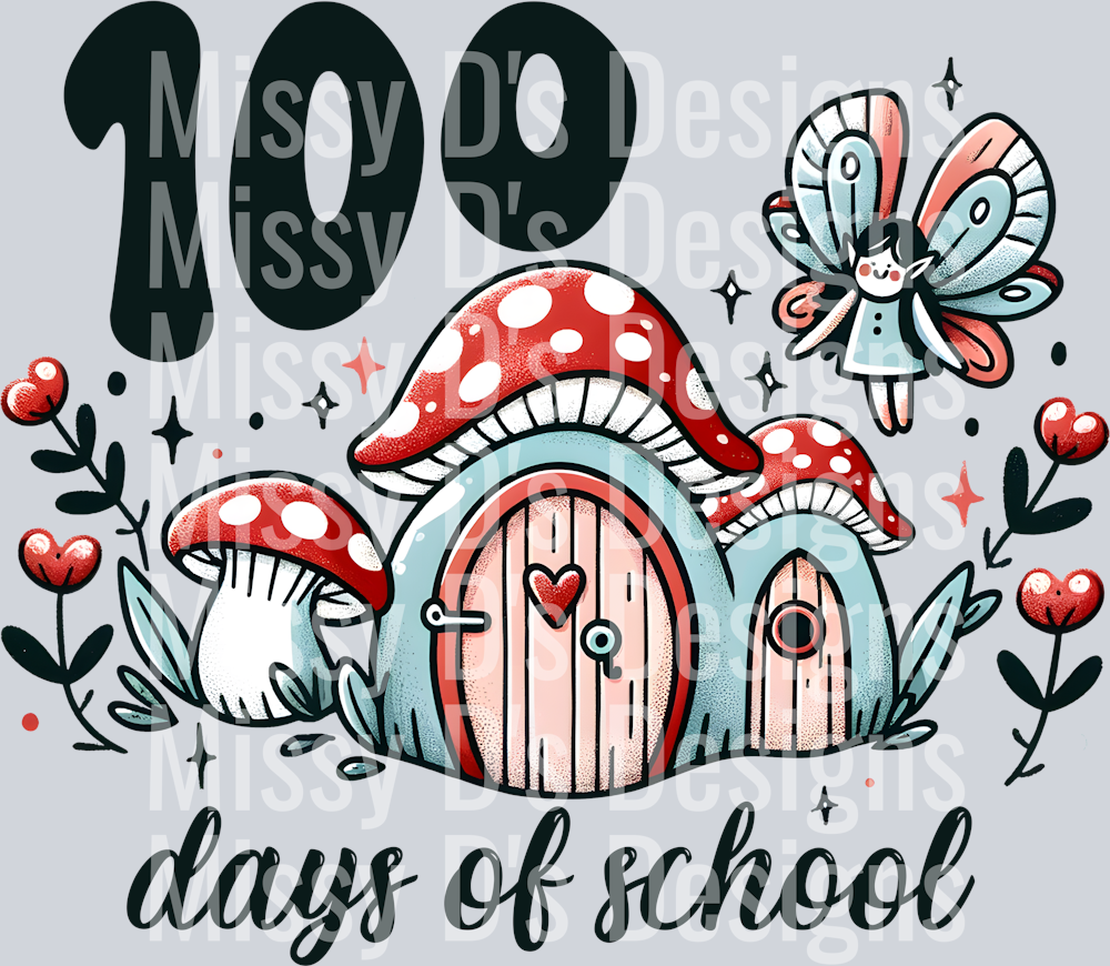 100 days of school  mushrooms