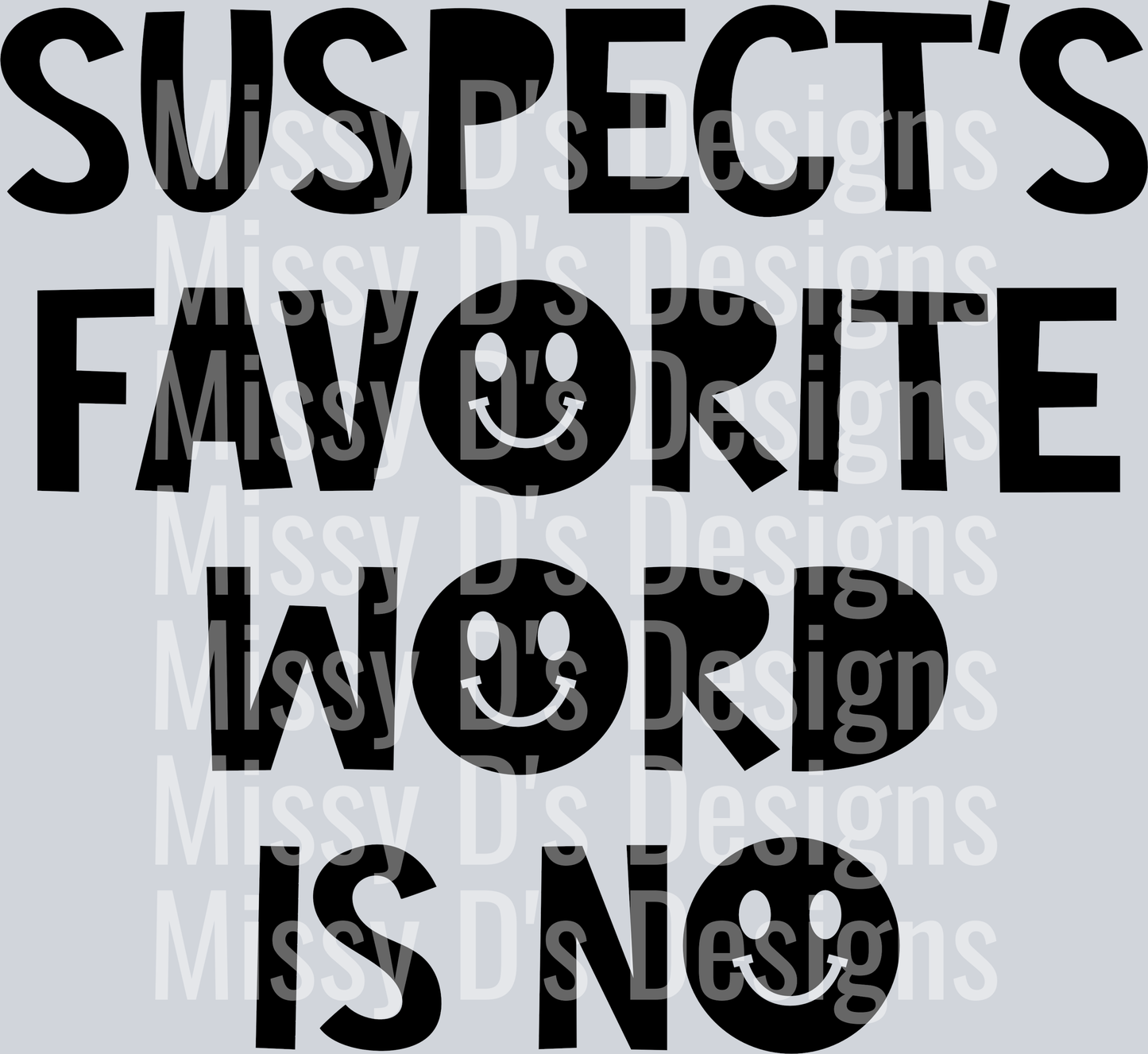 Suspect-FavWordNo2