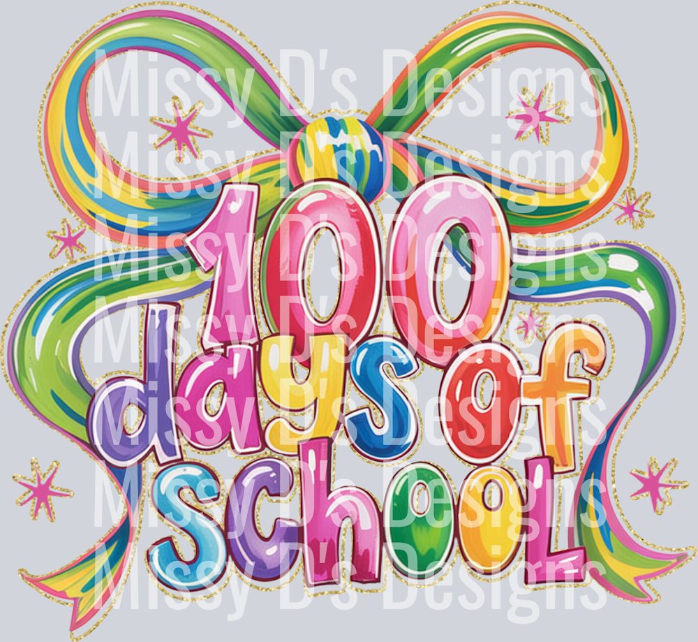 100 days of school