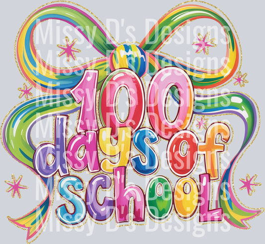 100 days of school