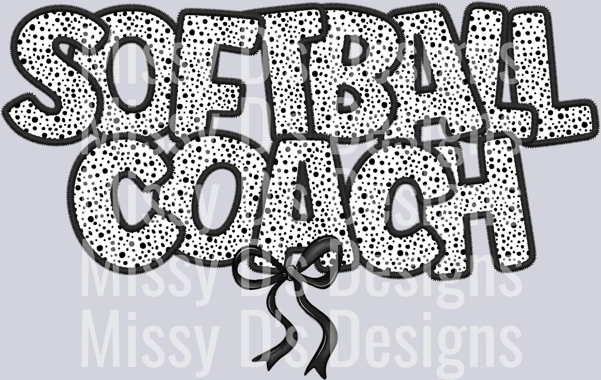 SOFTBALL COACH BOW