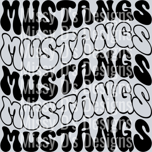 Wavy Mustangs