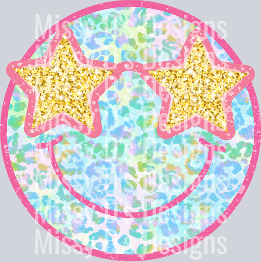 yellow star sunglasses smiley