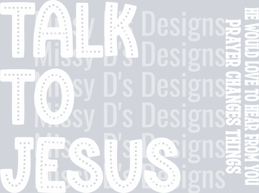 talktoJesusWHITE