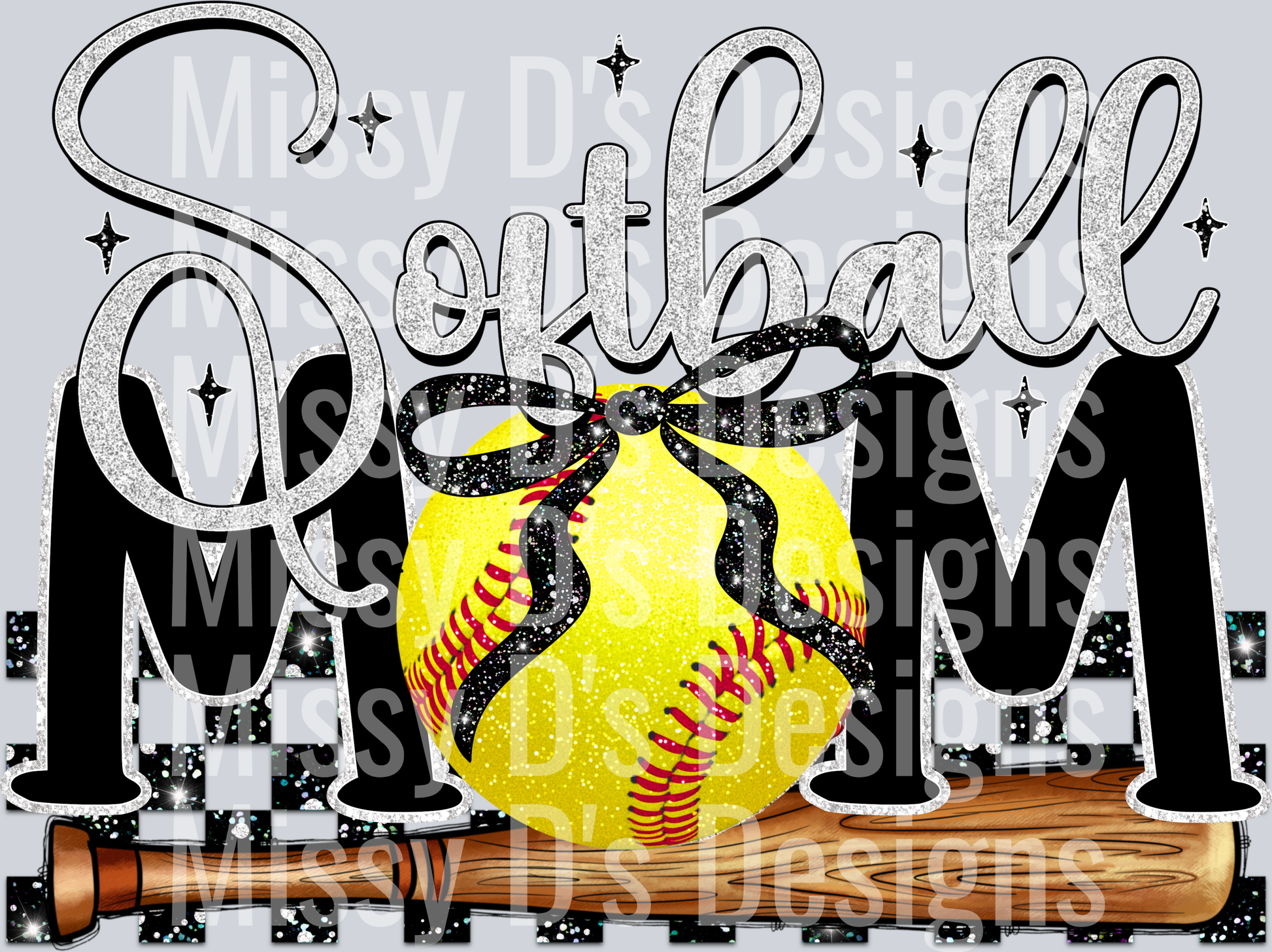 softball mom black