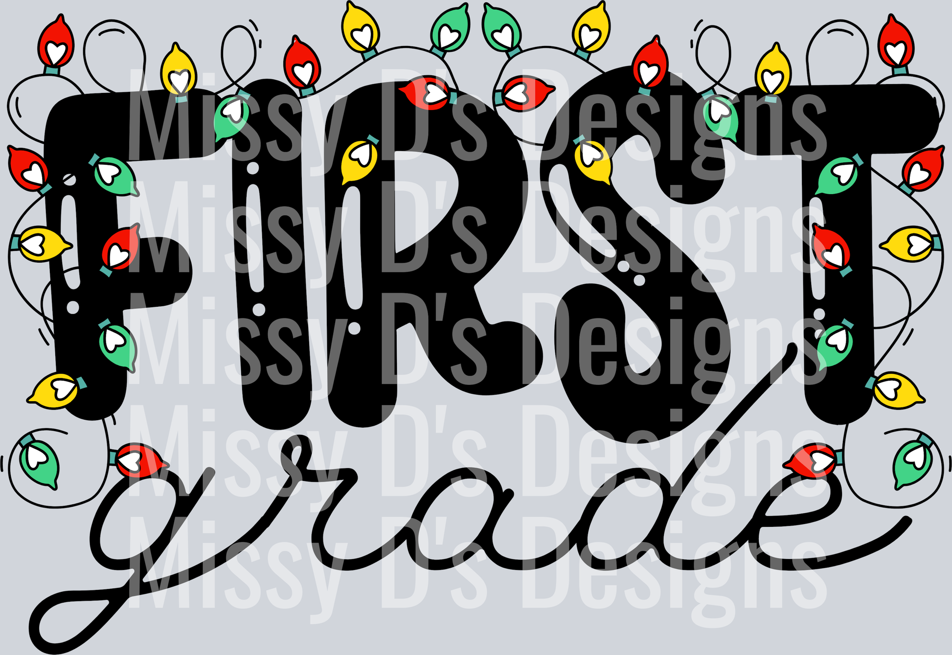 ChristmasLights-FirstGrade