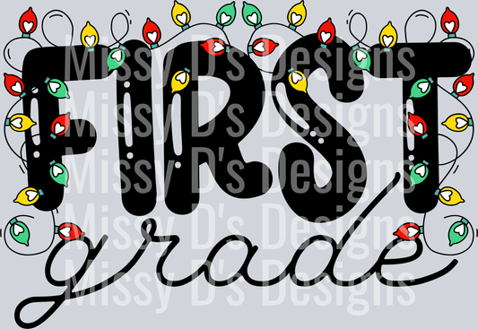 ChristmasLights-FirstGrade