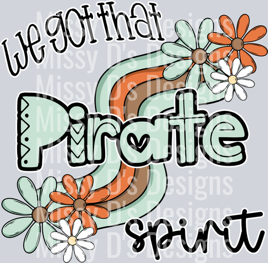 pirate floral spirit