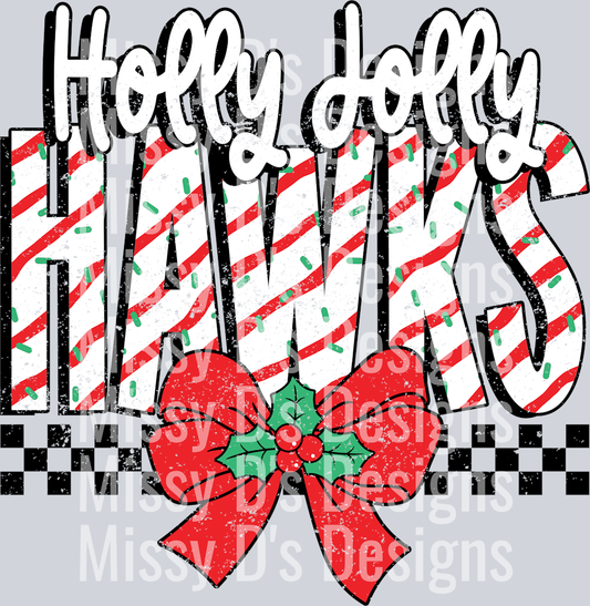Holly Jolly Hawks