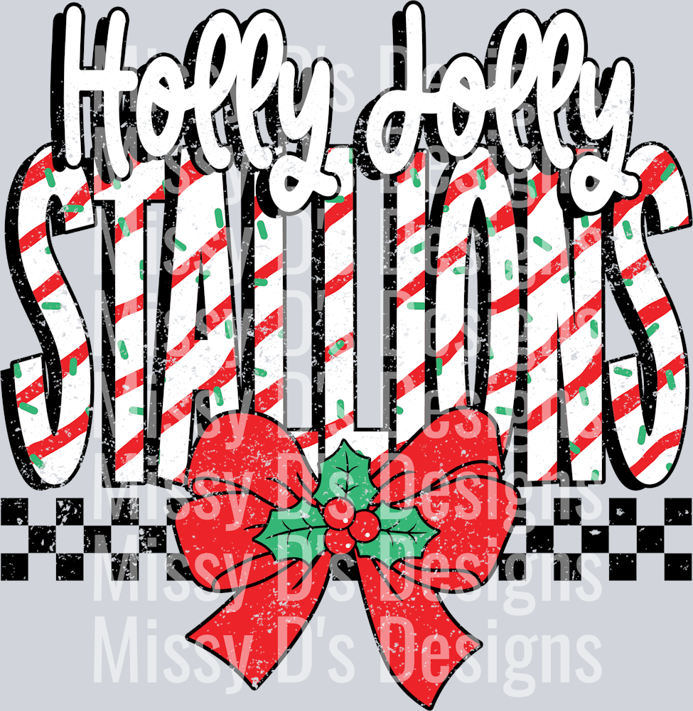 Holly Jolly Stallions