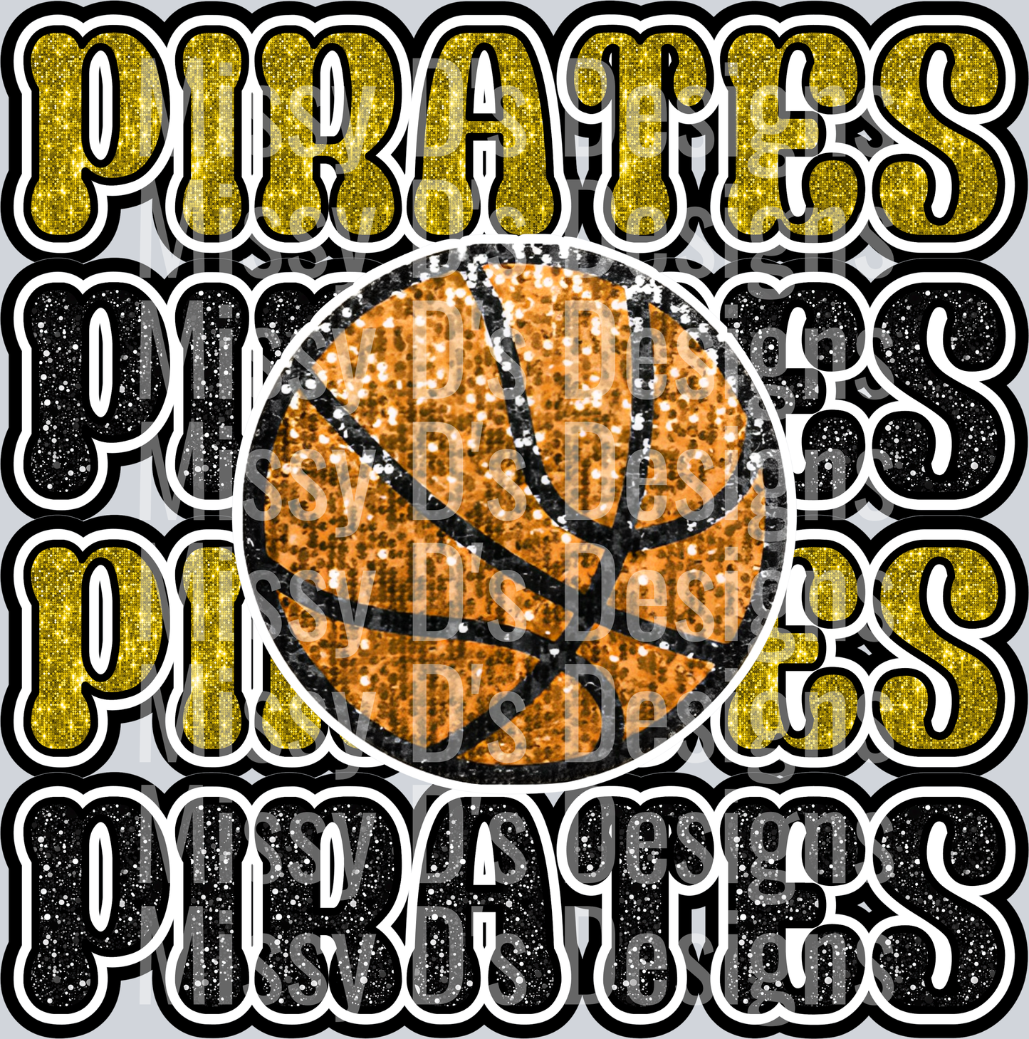 1Pirates Black Gold Basketball 2nd version (1)