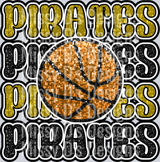 1Pirates Black Gold Basketball 2nd version (1)