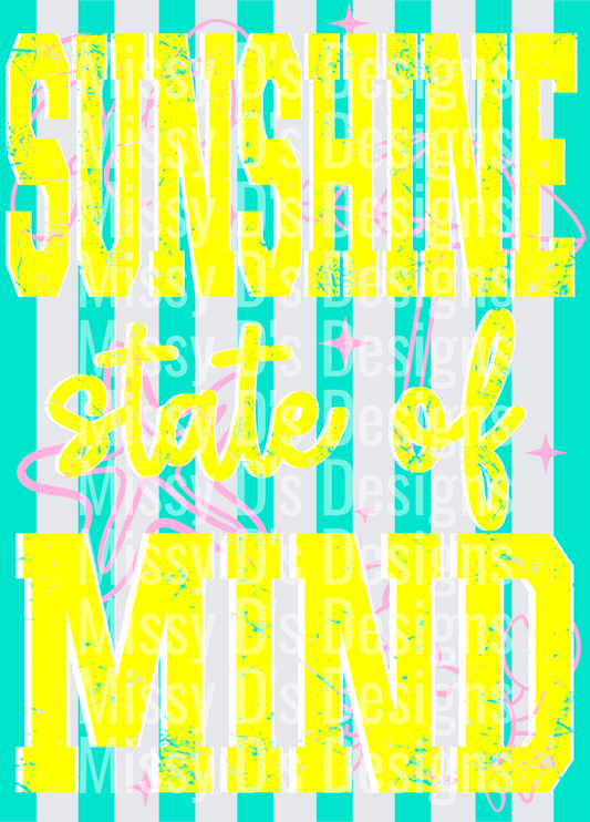 sunshine state of mine png design