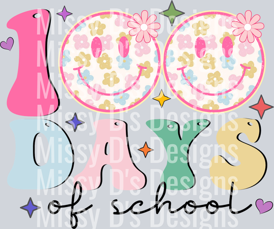 100 days smiley