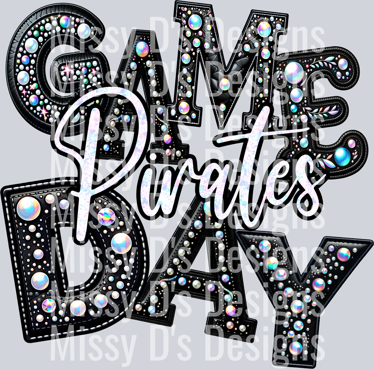 Game day leather pirates