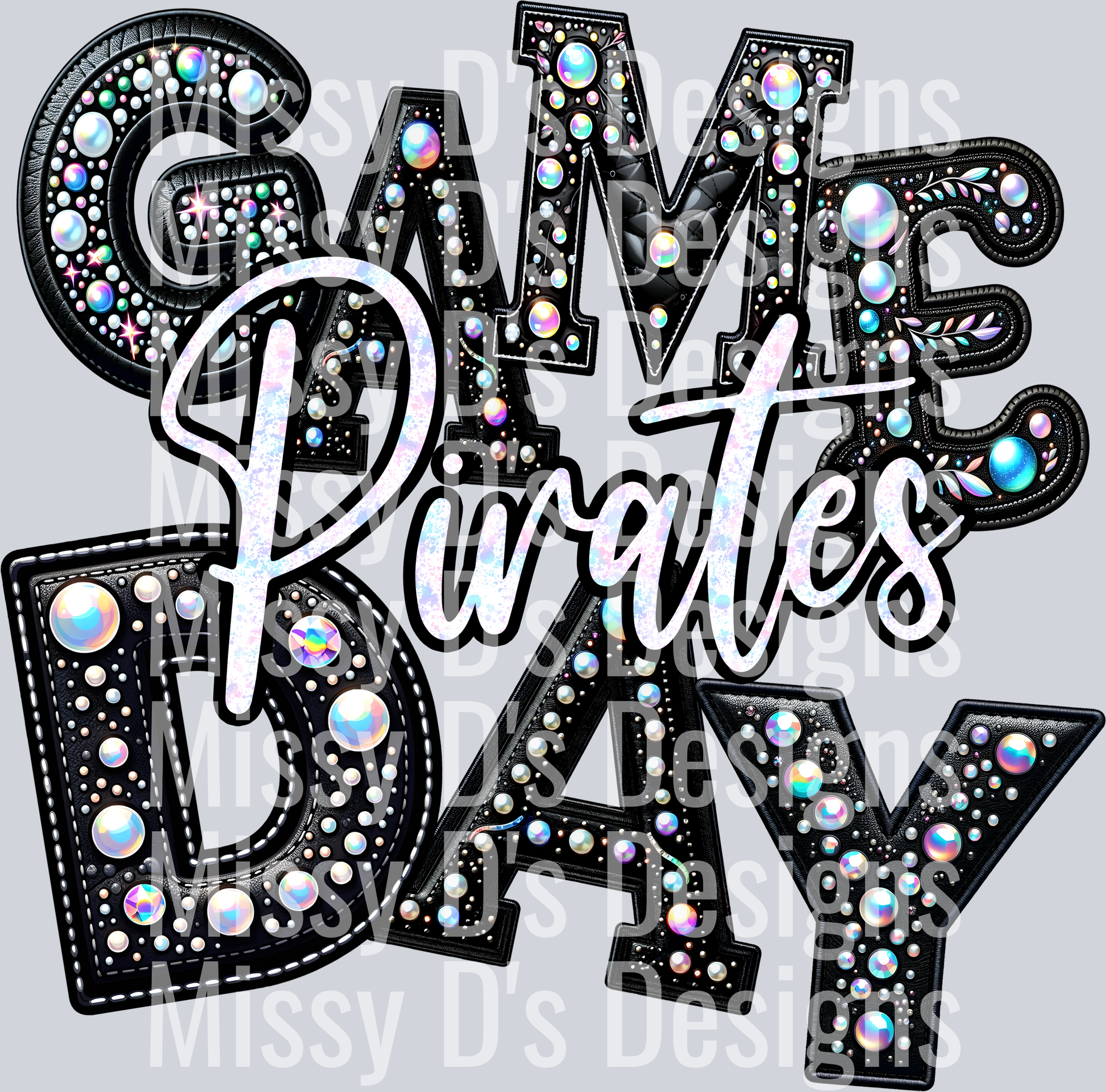 Game day leather pirates