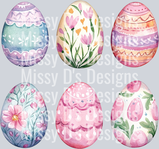 Decorative Easter Eggs300dpi