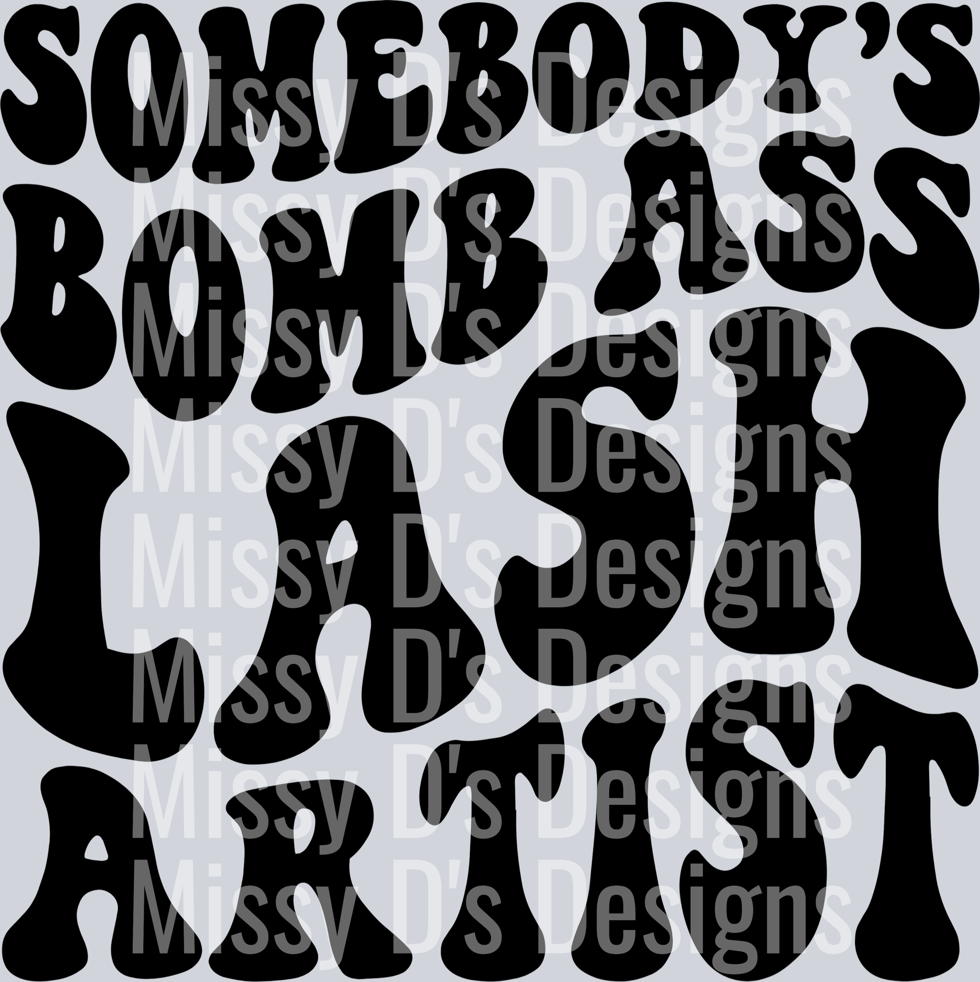 Somebodys Bomb Ass Lash Artist