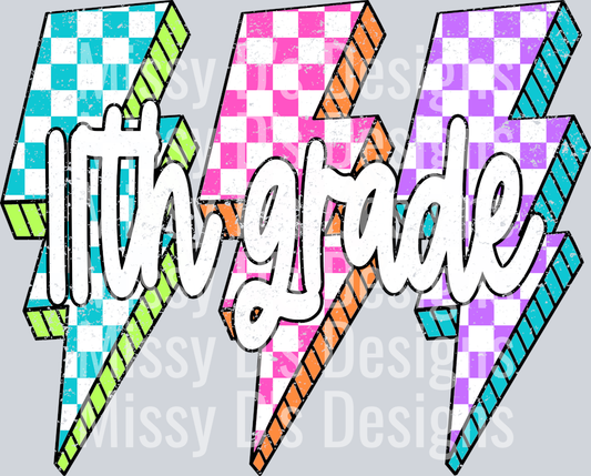 Lightning Bolt 11th Grade