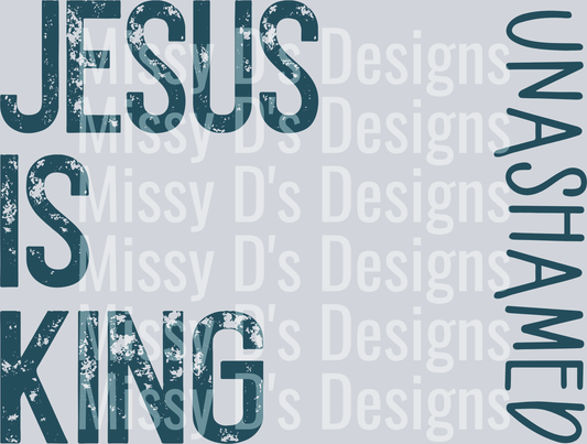 JesusiskingUnashamedBLUE