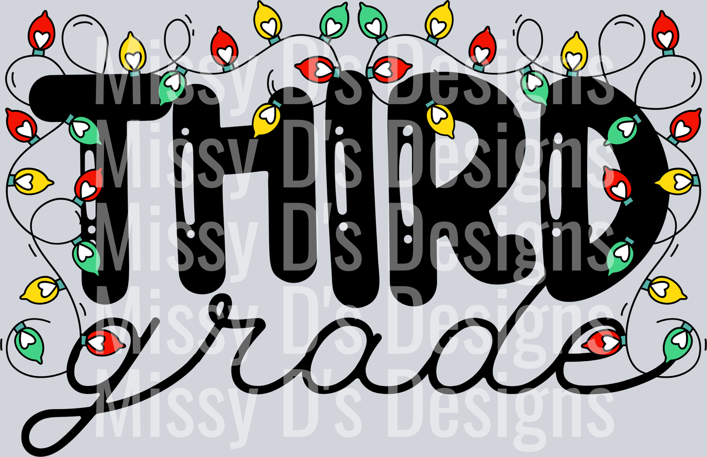 ChristmasLights-ThirdGrade