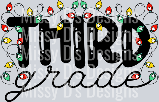 ChristmasLights-ThirdGrade