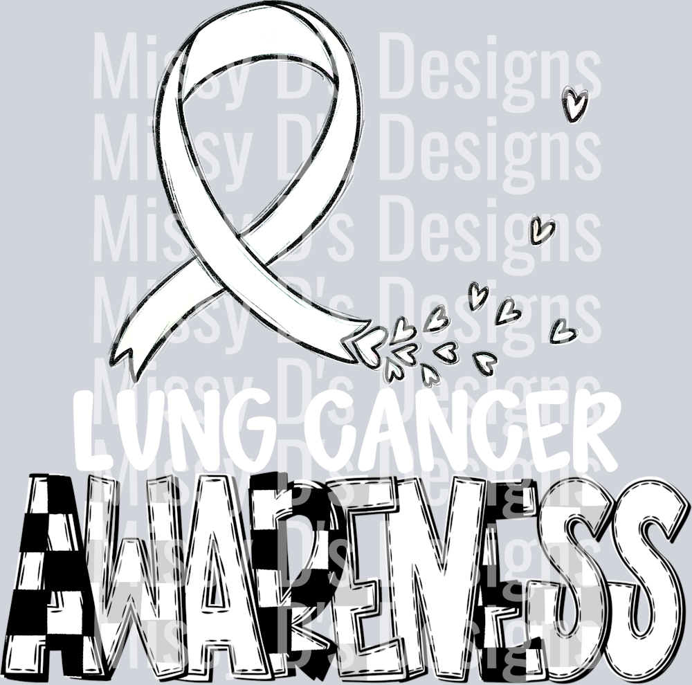 AwarenessLungCancer White