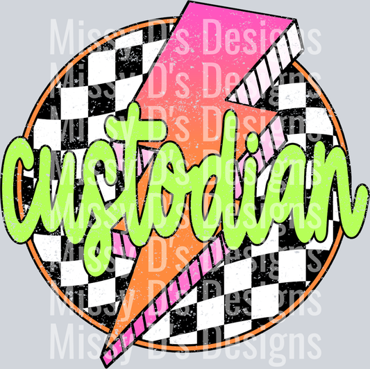 Checkered Lightning Custodian