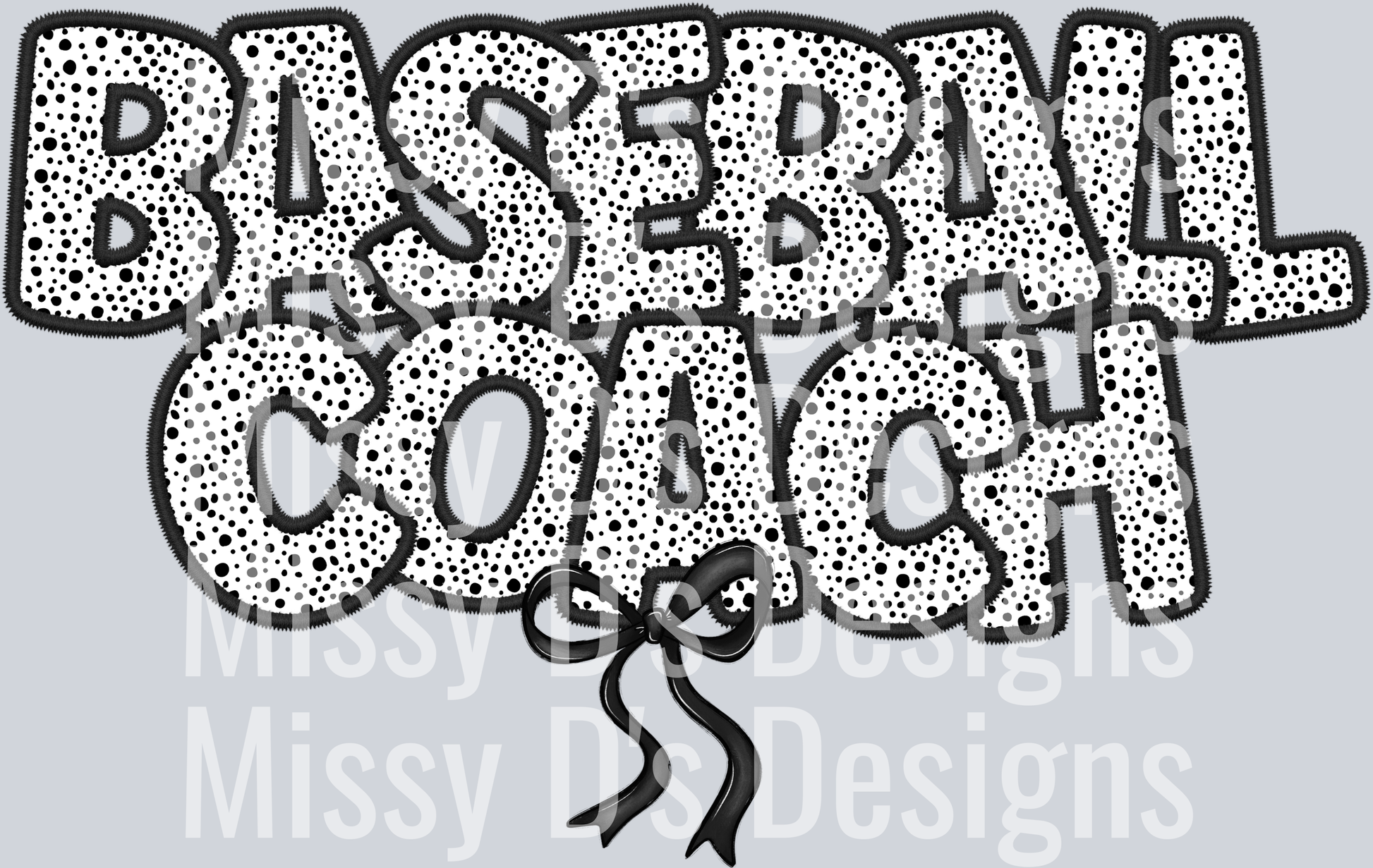 BASEBALL COACH BOW