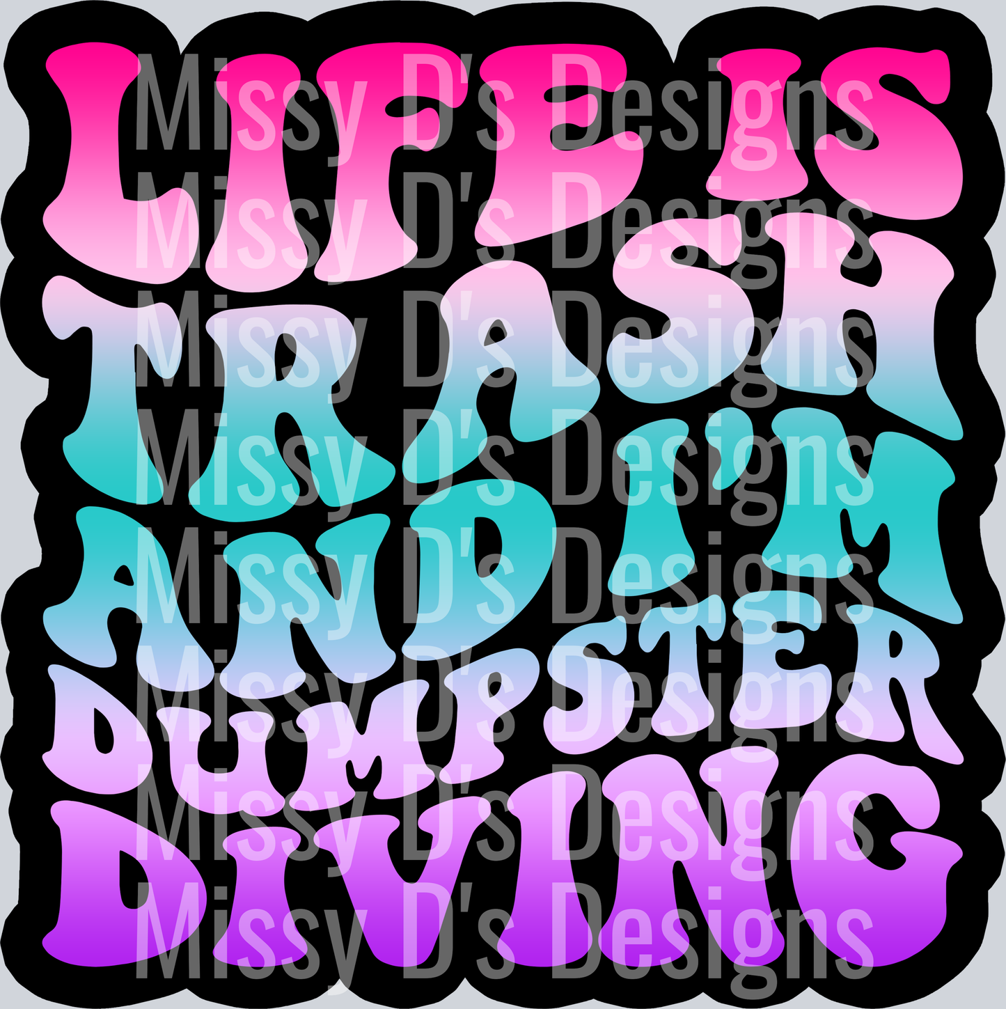 Color Life Is Trash