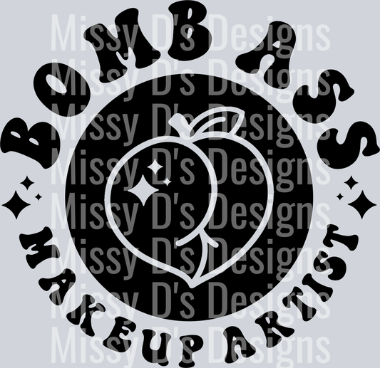 Bomb Ass Makeup Artist Pocket Design