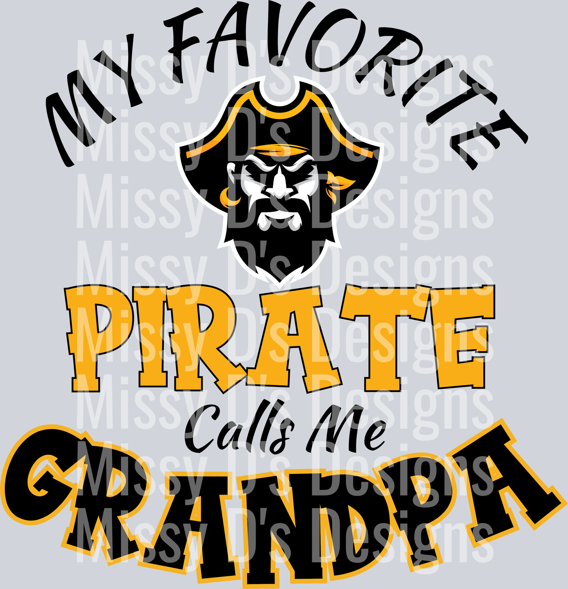 my favorite pirate calls me grandpa