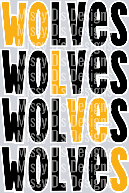 wolves stacked