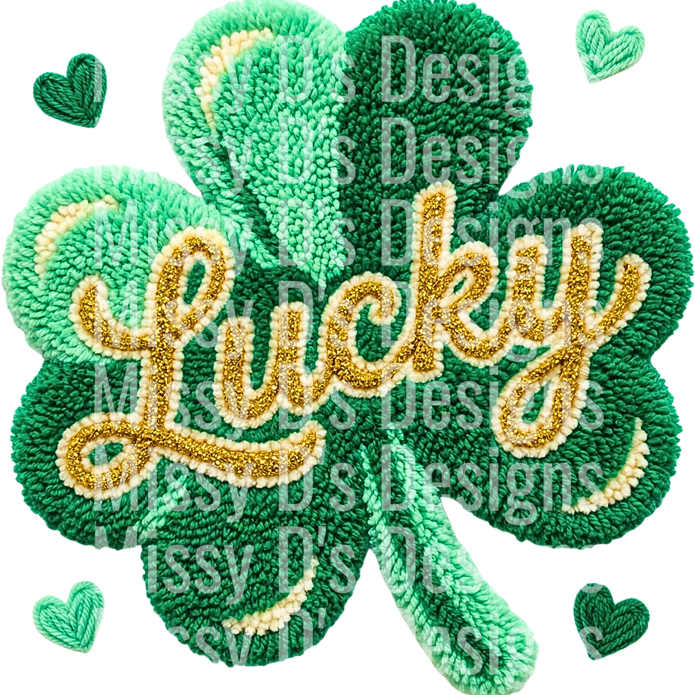 Latch hook lucky png