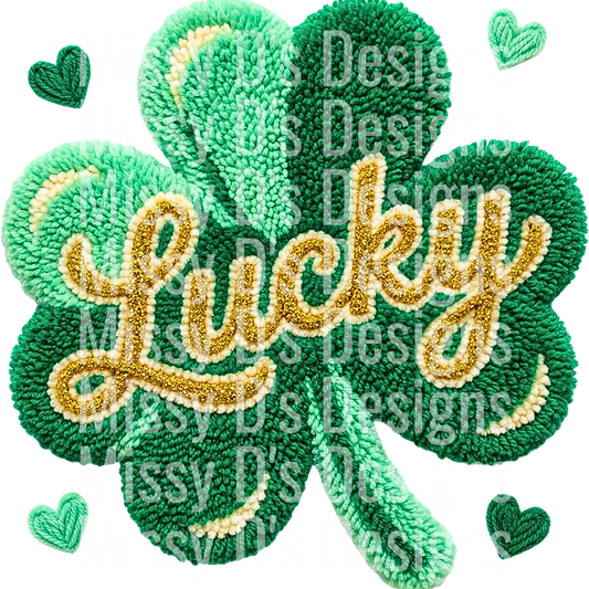 Latch hook lucky png