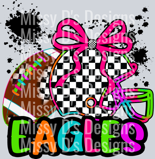 neon eagles football
