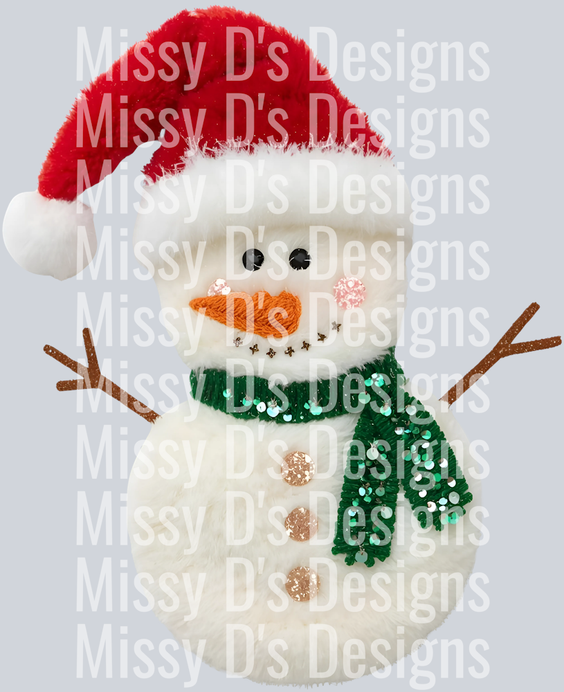 SNOWMAN FAUX FUR