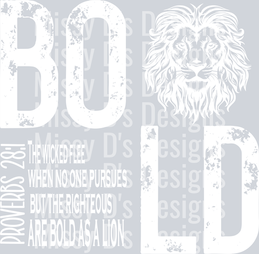 boldlionWHITE