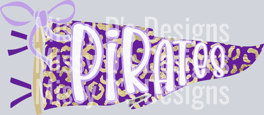 PIRATESPURPLEANDGOLDLEO