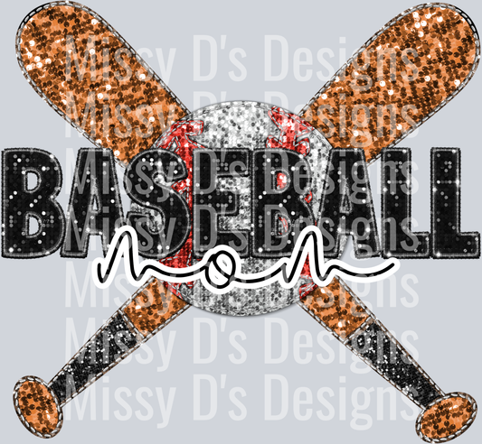 glitter baseball mom bats (1)