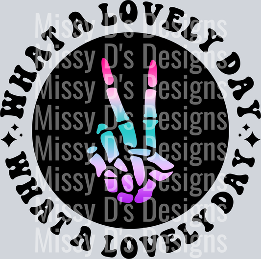 Color What A Lovely Day Pocket Design