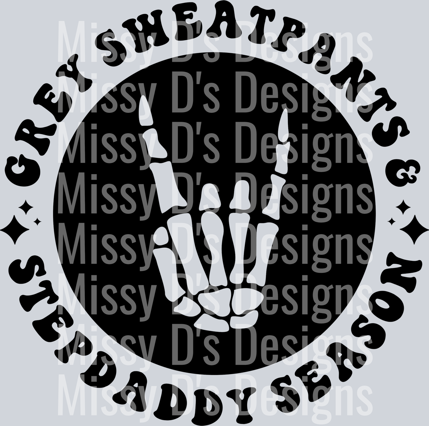Grey Sweatpants And Stepdaddy Season Pocket Design