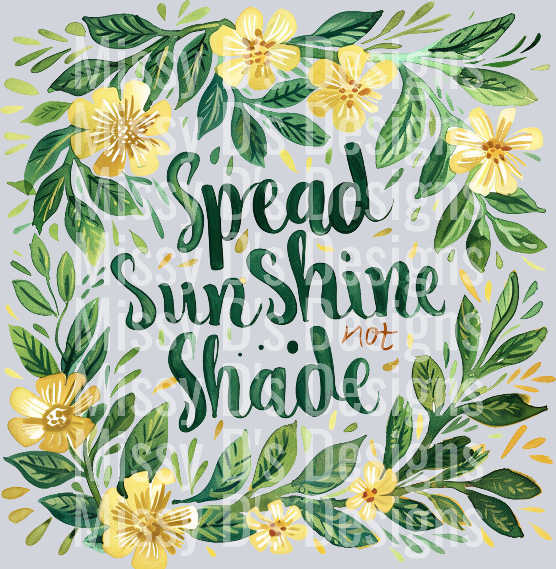 Rms0376 - 17 Spread sunshine not shade