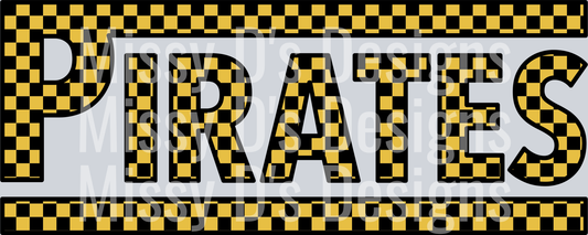 checkered pirates