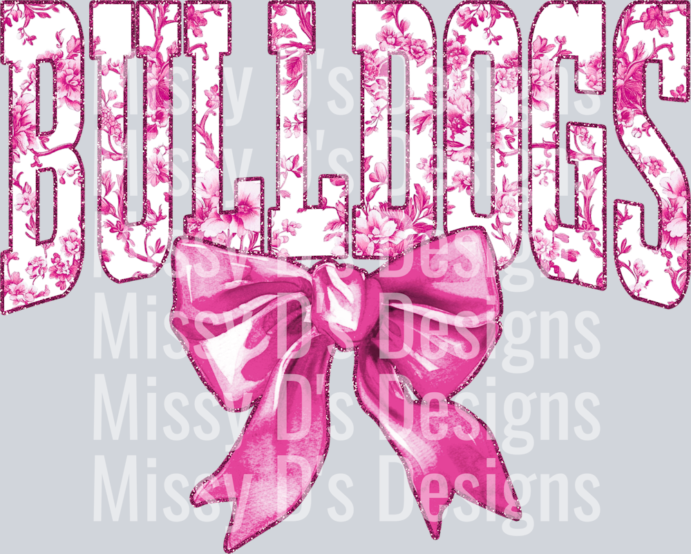 Light Pink Bulldogs